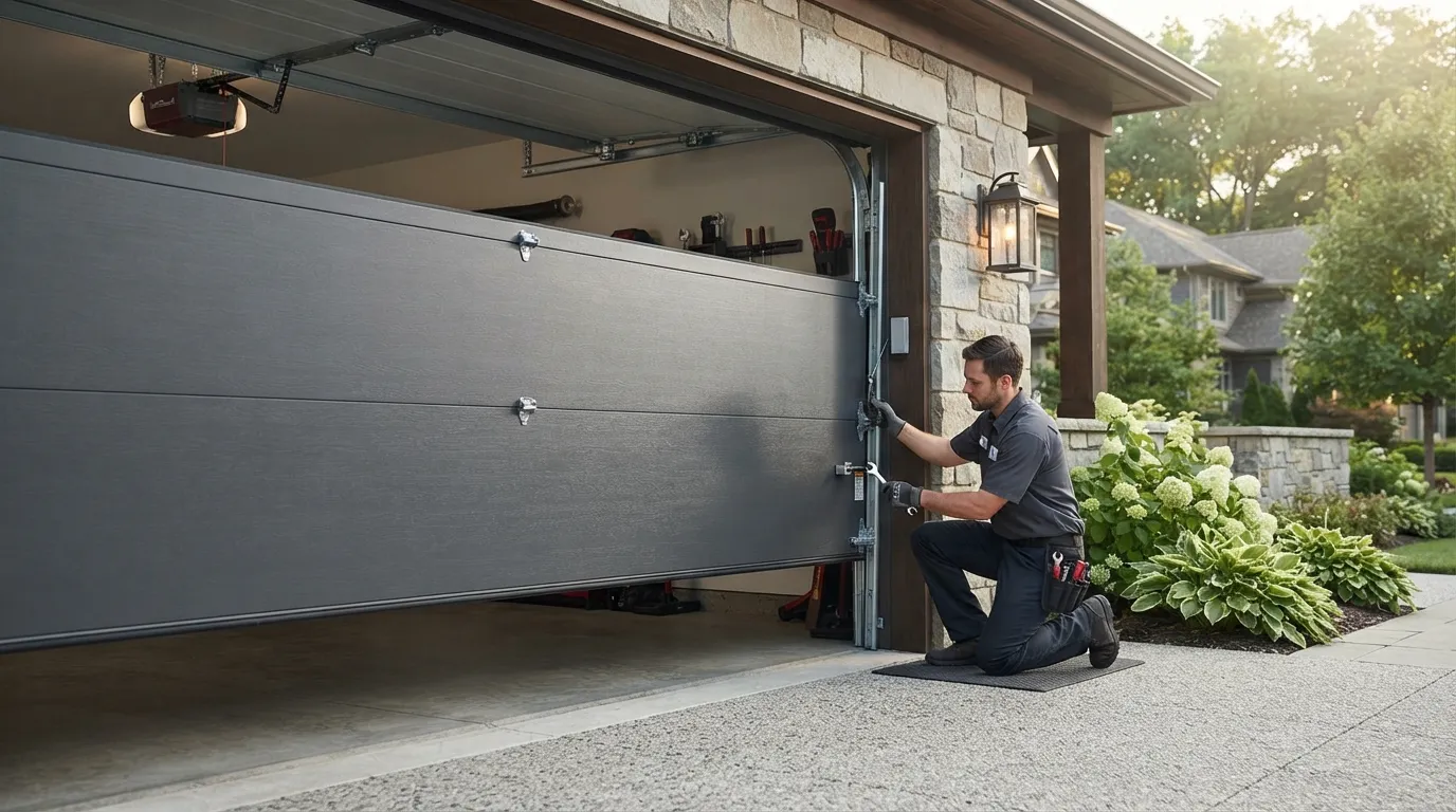 Off-Track Garage Door Repair in Waupun in Fond du Lac